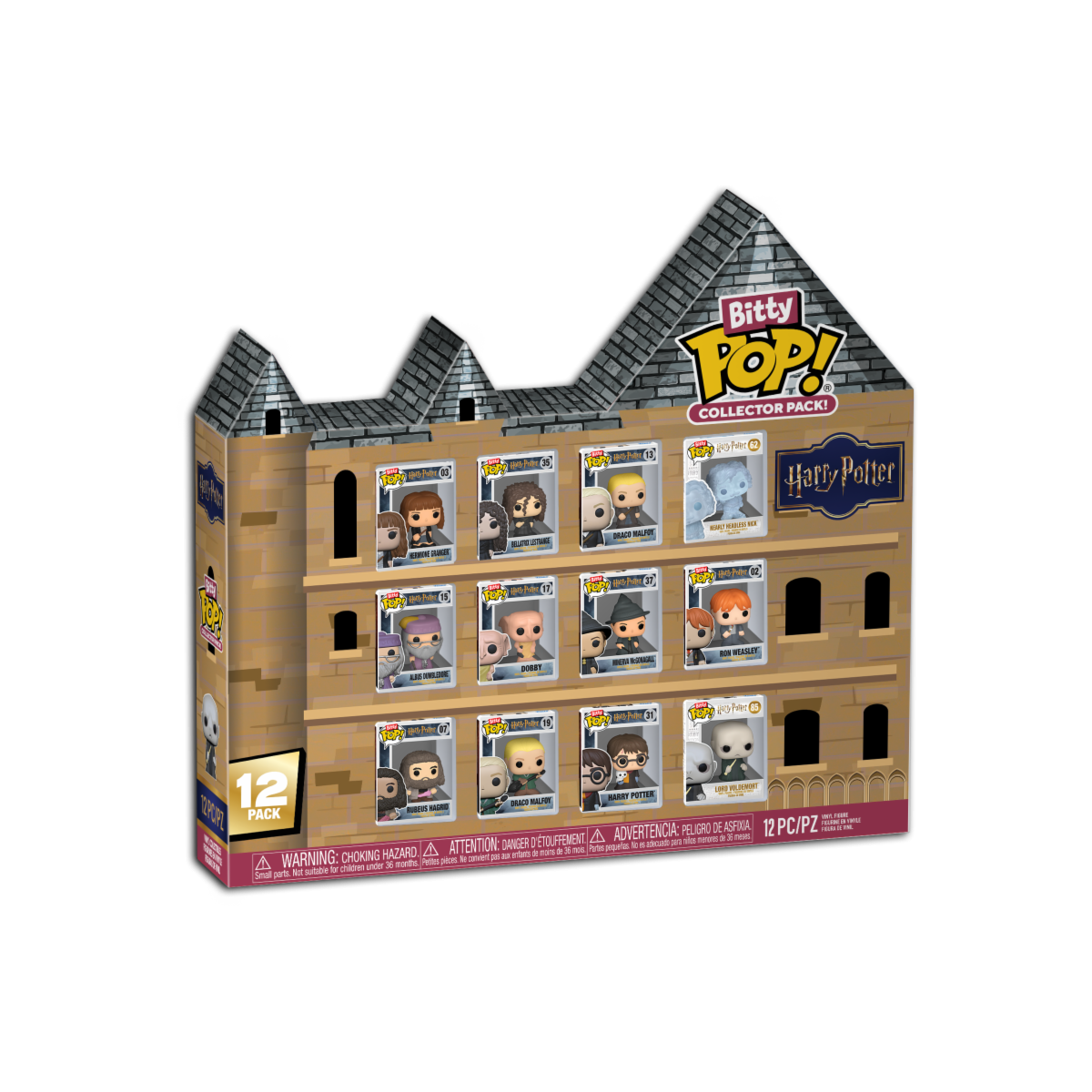 92219 - HARRY POTTER - POP FUNKO BITTY VINYL FIGURE - HARRY POTTER CHARACTERS 12PZ