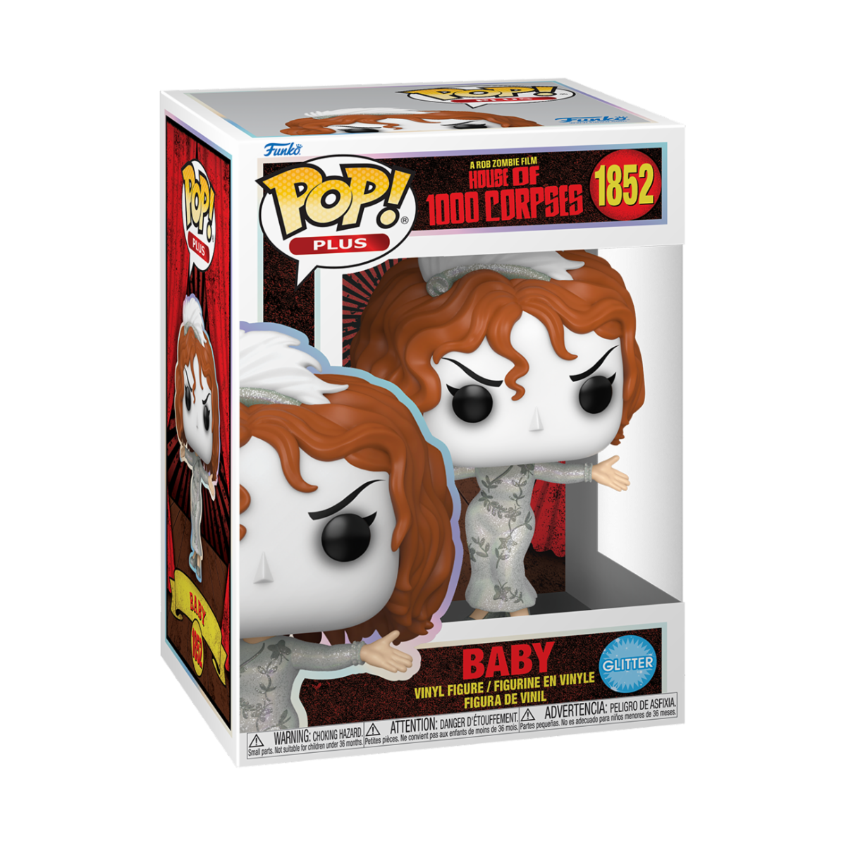 HOUSE OF 1000 CORPSES OTC - POP FUNKO VINYL FIGURE 1852 BABY (GLT) 9CM