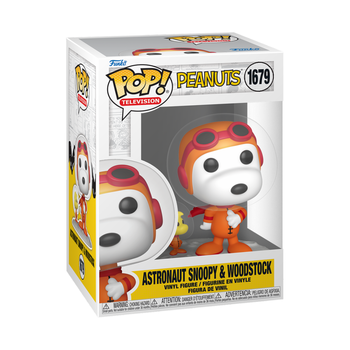 PEANUTS - POP FUNKO VINYL FIGURE 1679 SPACE SNOOPY 9CM