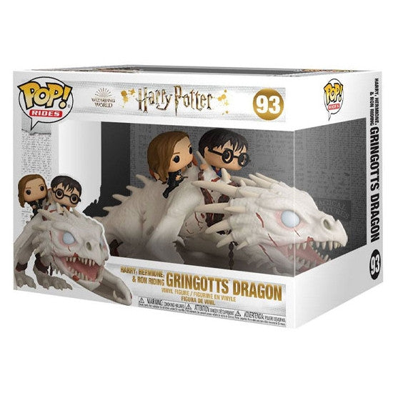 HARRY POTTER - POP FUNKO VINYL FIGURE RIDE 93 GRINGOTTS DRAGON
