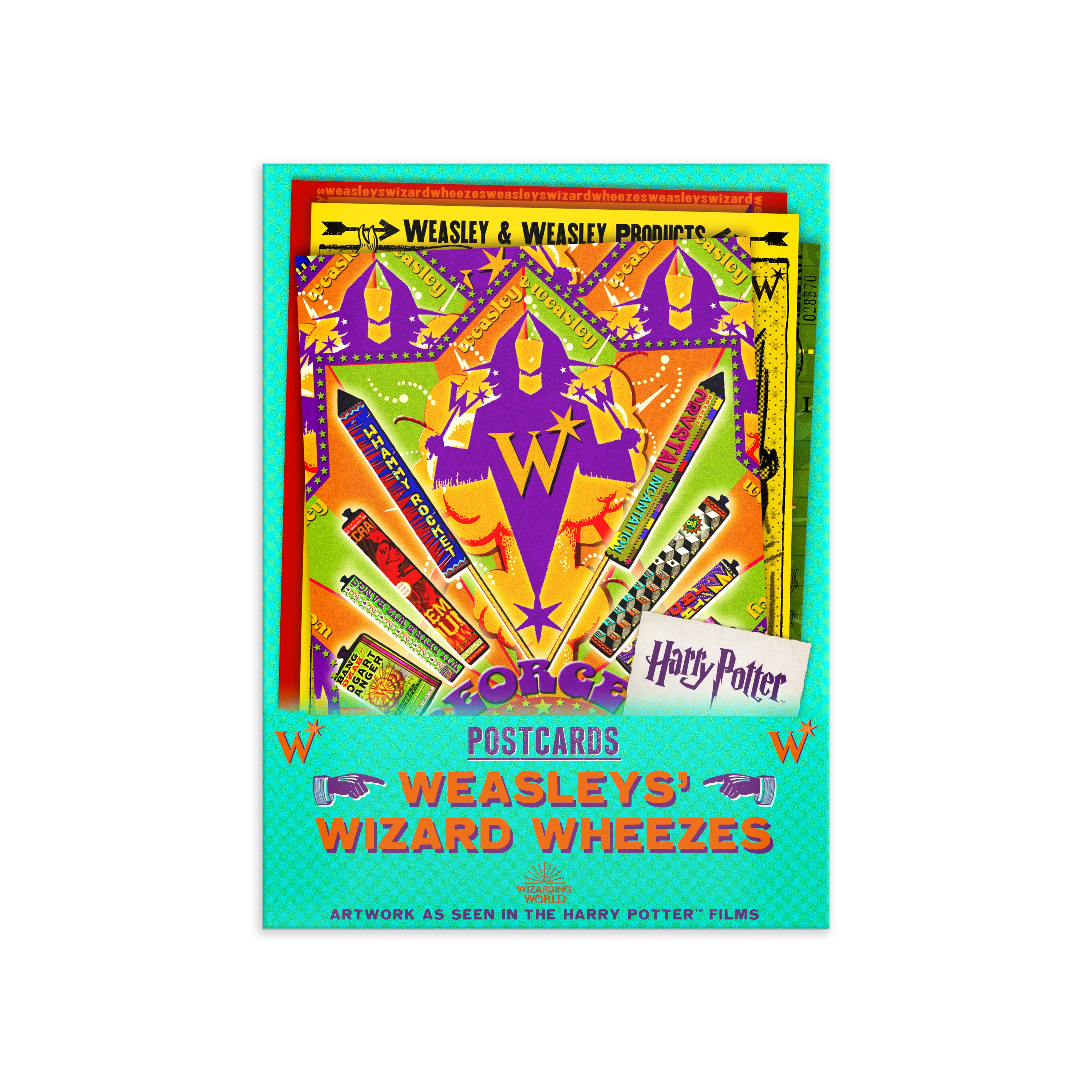 HPC06 - HARRY POTTER - WEASLEYS' WIZARD WHEEZES PACKAGING - POSTCARD