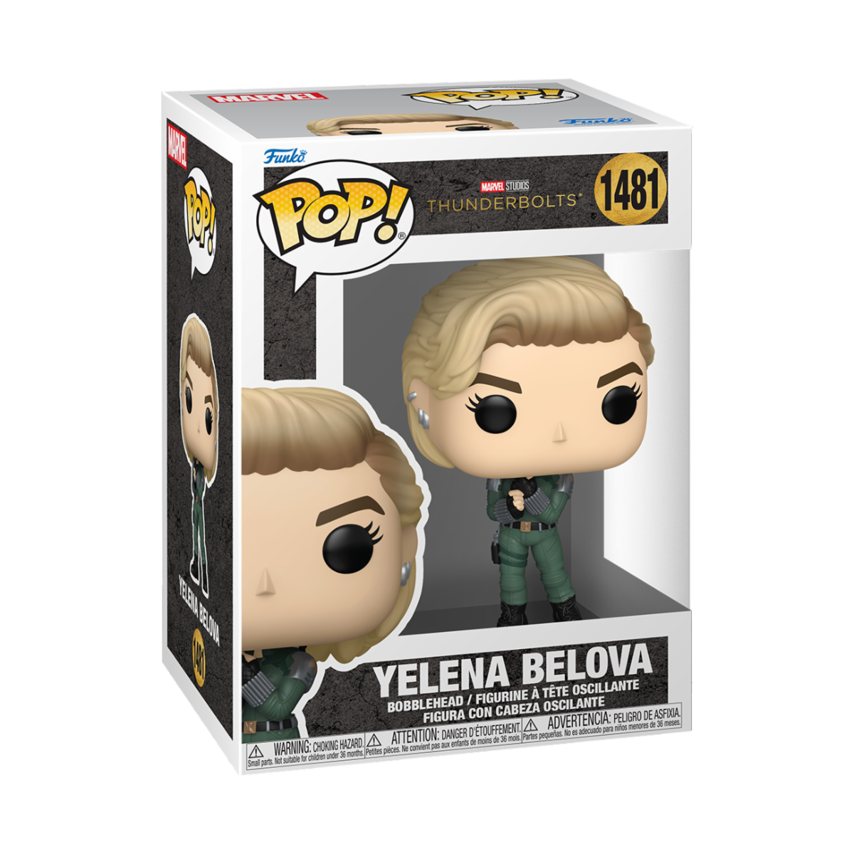 MARVEL: THUNDERBOLTS* - POP FUNKO VINYL FIGURE 1481 YELENA BELOVA 9CM
