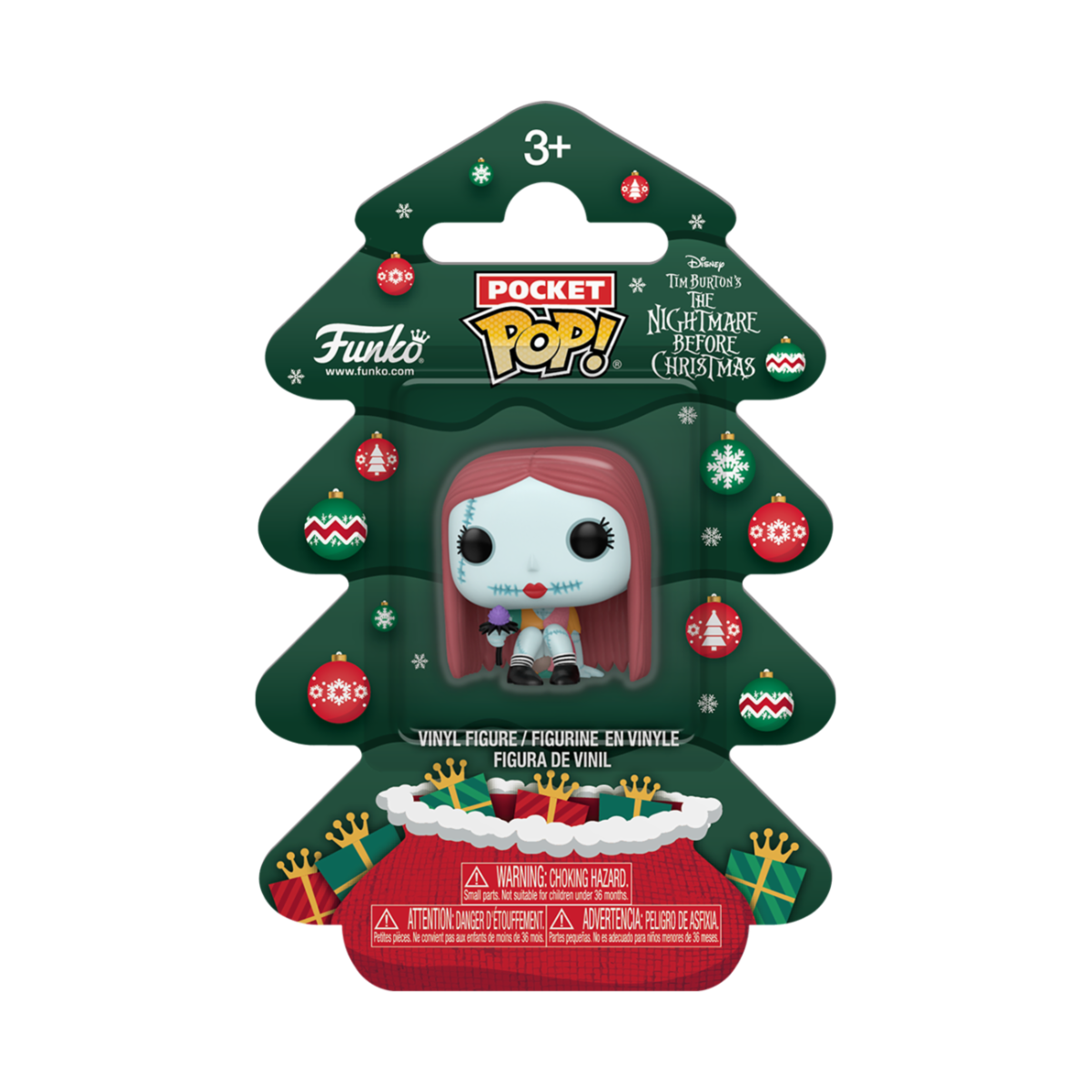 NIGHTMARE BEFORE CHRISTMAS - POCKET POP FUNKO VINYL FIGURE - SALLY 4CM