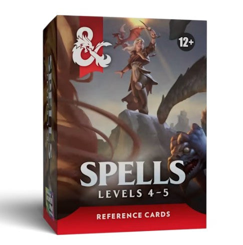 D&D 5.0 - CARTE INCANTESIMO - TROVE 3 (LVL 4-5) - ENG