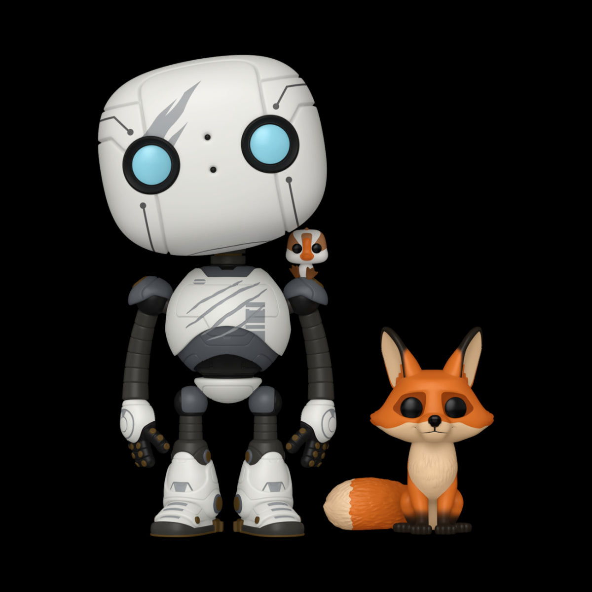THE WILD ROBOT - POP & BUDDY FUNKO VINYL FIGURE - ROZ W/ BRIGHTBILL & FINK 9CM