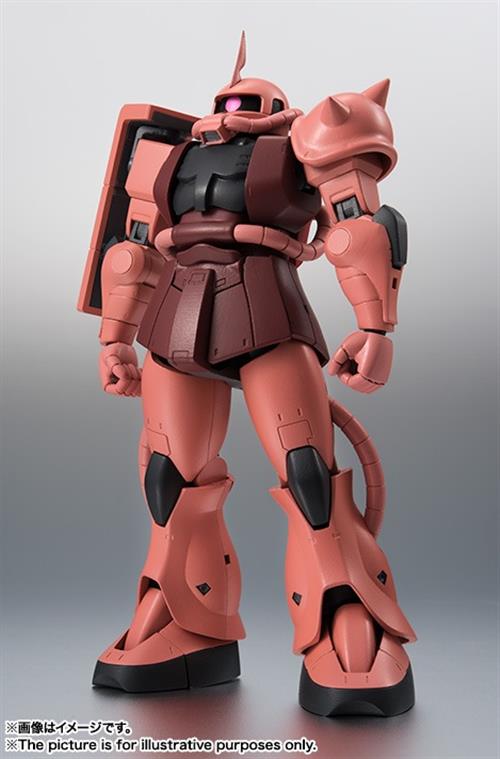 2327279 - THE ROBOT SPIRITS SIDE MS - MS-06S ZAKU II CHAR'S CUSTOM MODEL VER. A.N.I.M.E. - ACTION FIGURE 13CM