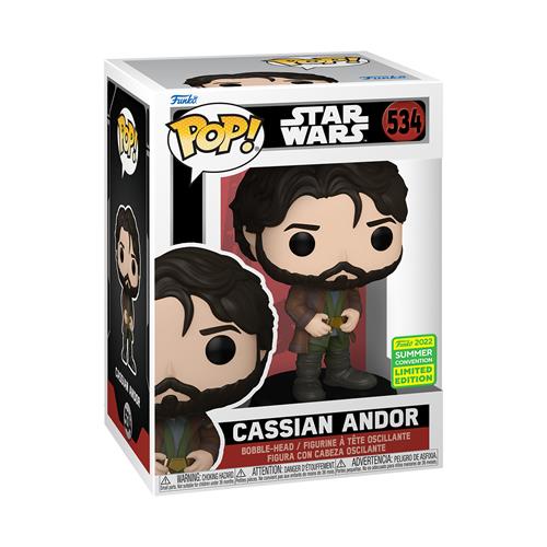 STAR WARS - POP FUNKO VINYL FIGURE 534 CASSIAN ANDOR - GA EXCL SDCC 2022
