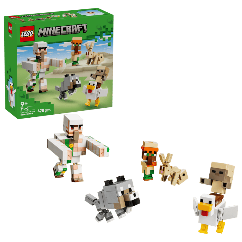21592 - MINECRAFT - ATTACCO NEL DESERTO DEL FANTINO DI POLLI