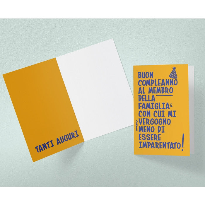 BIGLIETTO AUGURI - BA34 - FAMIGLIA