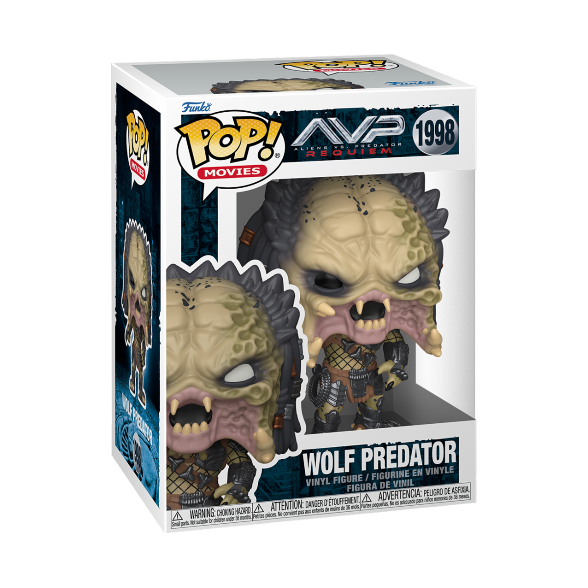 PREDATOR S3 - POP FUNKO VINYL FIGURE 1998 WOLF PREDATOR W/CHASE (ASSORTMENT 6PZ) 9CM
