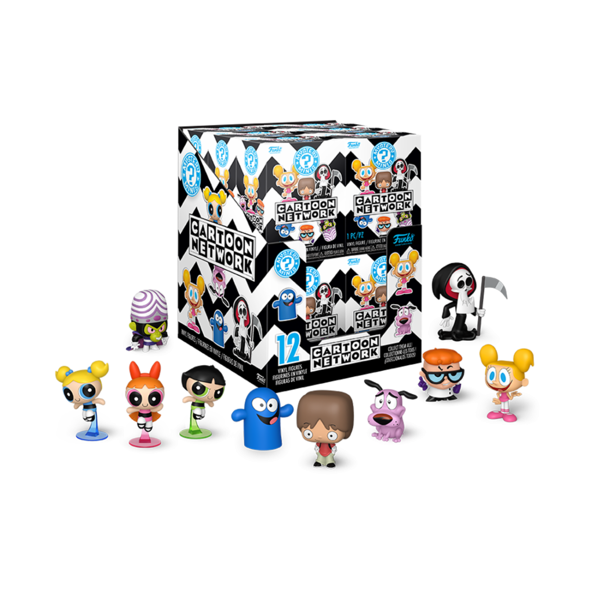 SATURDAY MORNING CARTOONS IMP S1 - MYSTERY MINI BLIND BOX - 12PZ DISPLAY 8CM