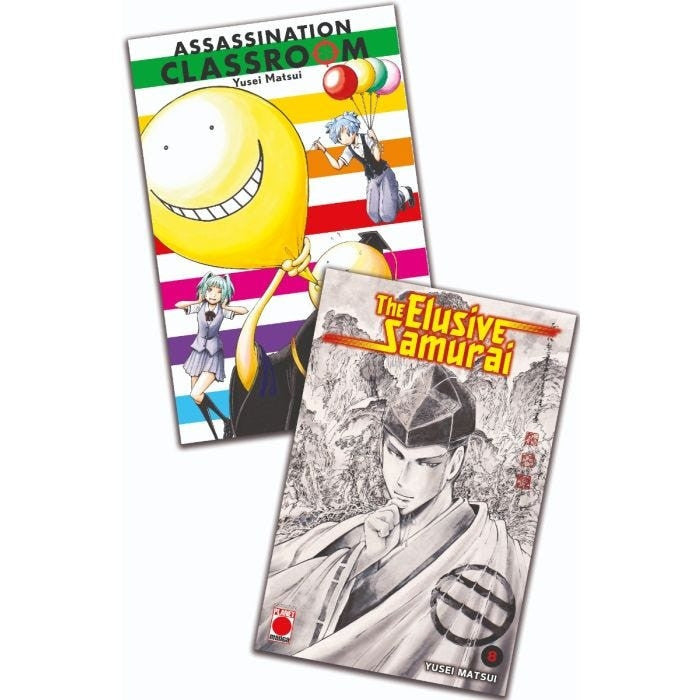 THE ELUSIVE SAMURAI VOL.8 + ASSASSINATION CLASSROOM 1 VARIANT - BUNDLE