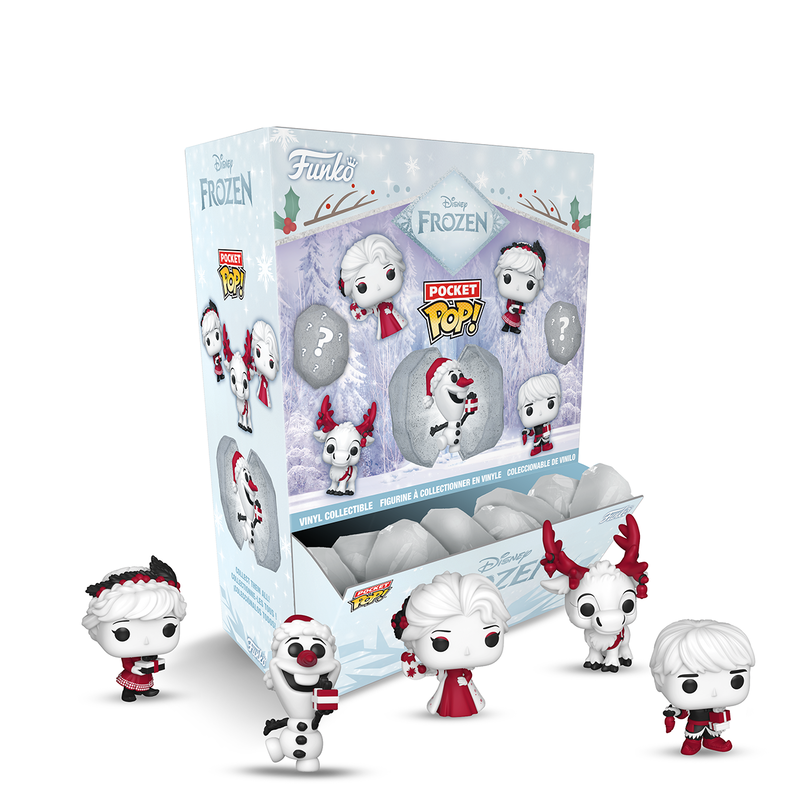 FROZEN HOLIDAY 2026 - POCKET POP SNOWBALL - 12PZ DISPLAY