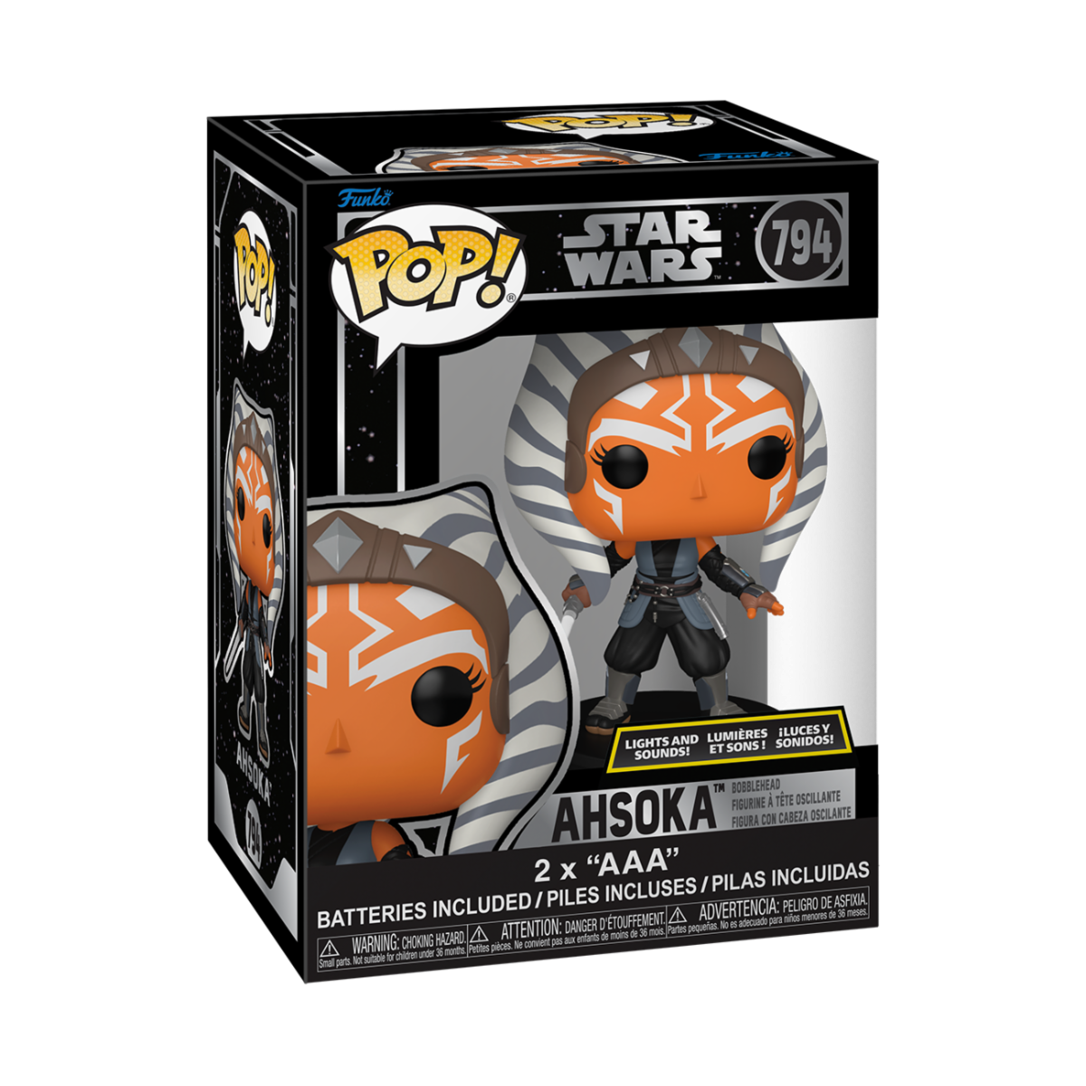 STAR WARS - POP FUNKO VINYL FIGURE 794 AHSOKA SFX