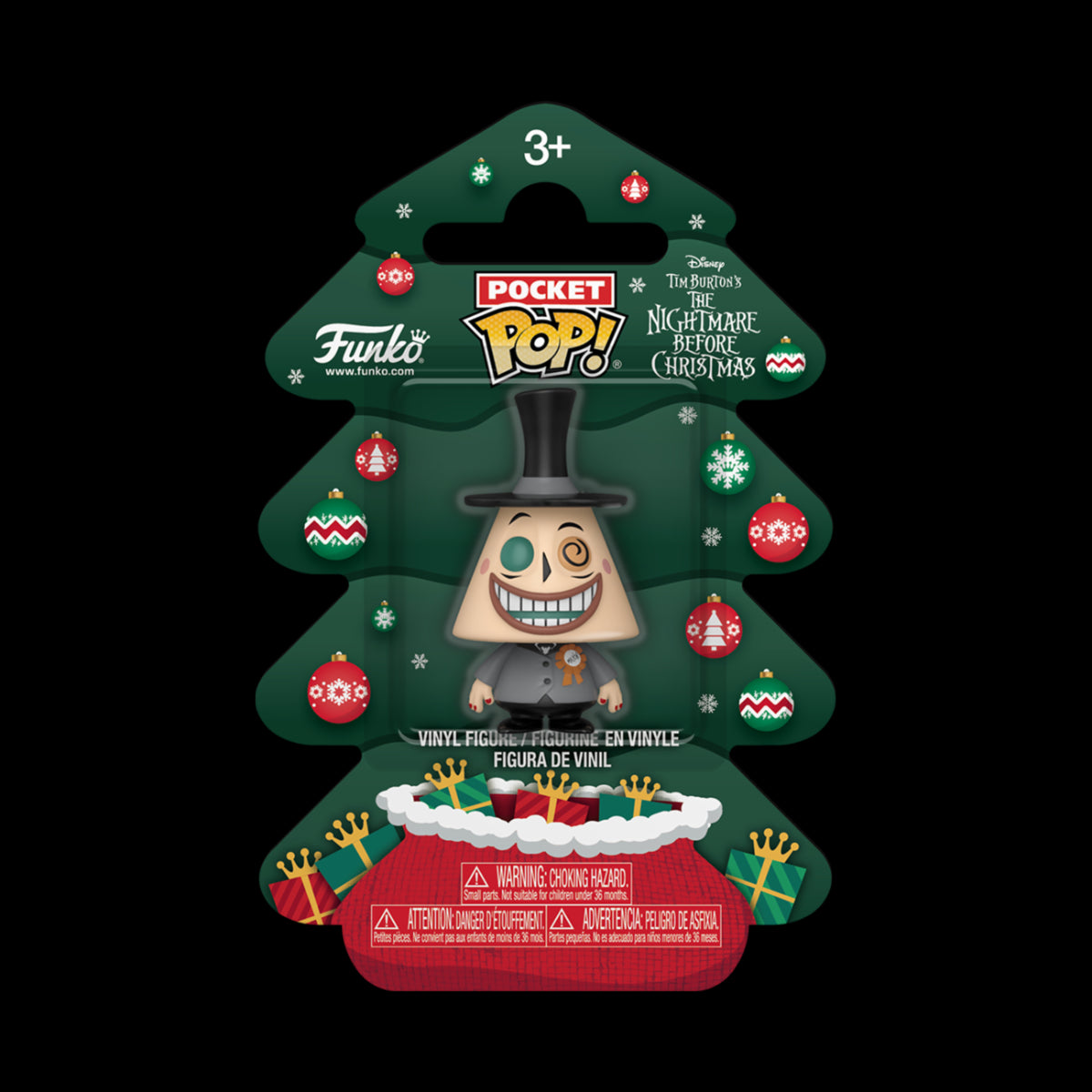 NIGHTMARE BEFORE CHRISTMAS - POKET POP FUNKO VINYL FIGURE - MAYOR 4CM