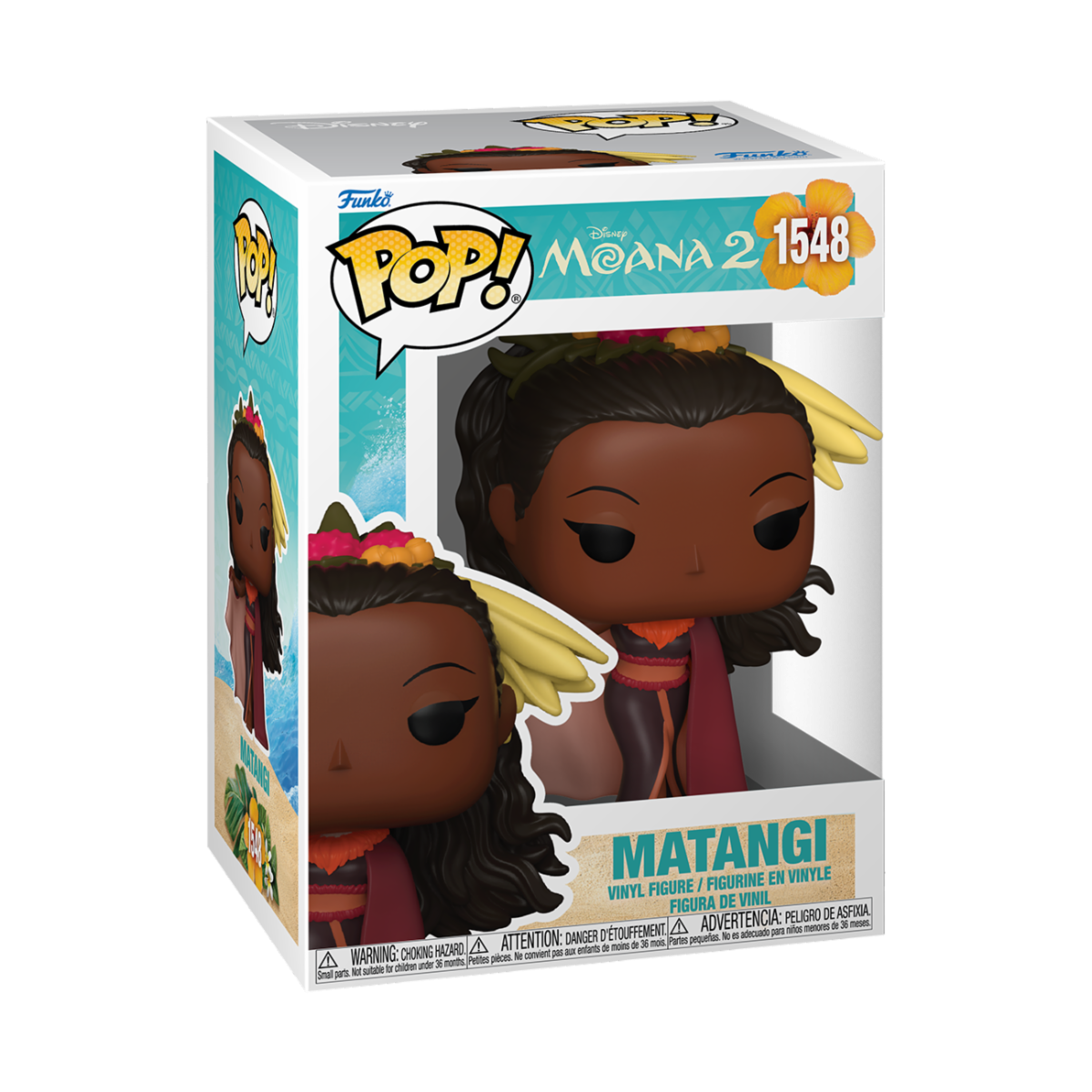 DISNEY: MOANA 2 - POP FUNKO VINYL FIGURE 1548 MATANGI 9CM
