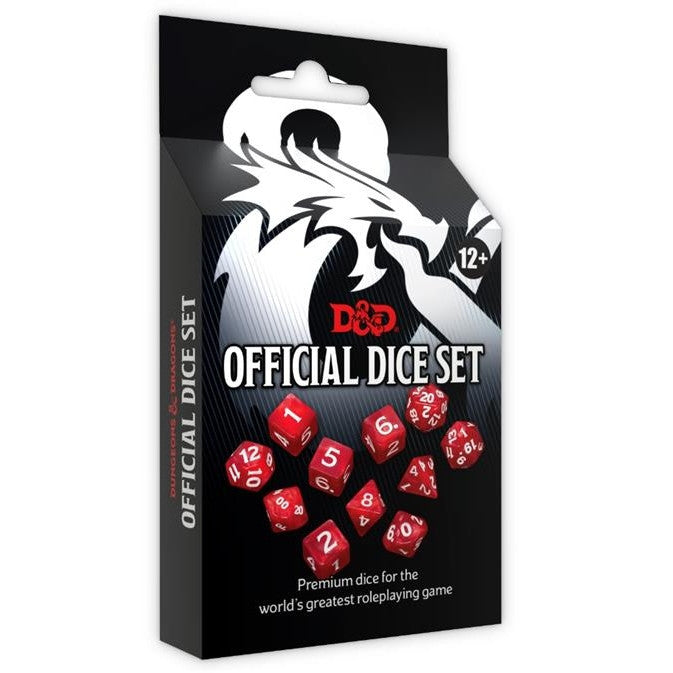 DUNGEONS & DRAGONS - SET DI DADI UFFICIALE