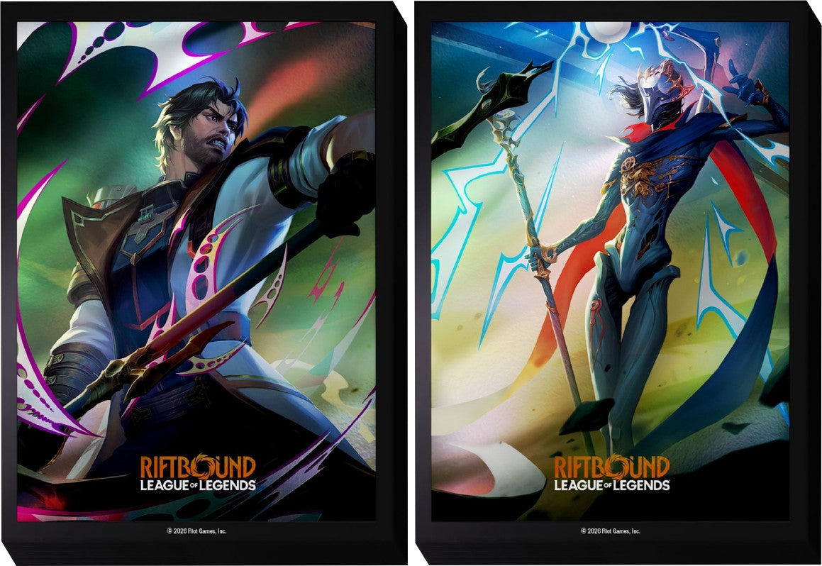 RIFTBOUND - LEAGUE OF LEGENDS - VENDETTA - SLEEVE - JAYCE VS VIKTOR