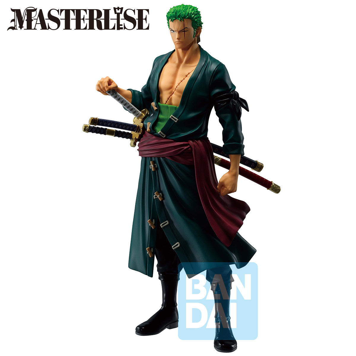 68478 - ONE PIECE - ICHIBANSHO FIGURE FROM ICHIBAN KUJI BEYOND THE TRIALS - RORONOA ZORO - STATUA 25CM