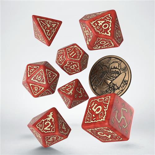 SWCR01 - SET 7 DADI - THE WITCHER - CRONES - BREWESS