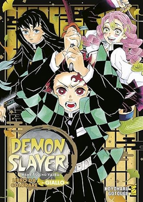 DEMON SLAYER - LIBRO DA COLORARE - GIALLO VOL.5