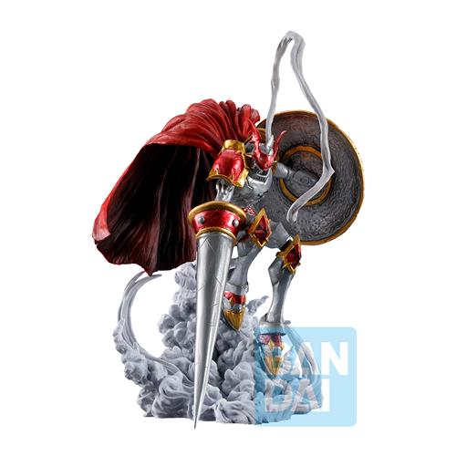 67002 - DIGIMON ADVENTURE - ICHIBANSHO FIGURE FROM ICHIBAN KUJI - THE FORCES THAT RADIATE LIGHT - GALLANTMON - STATUA 13CM