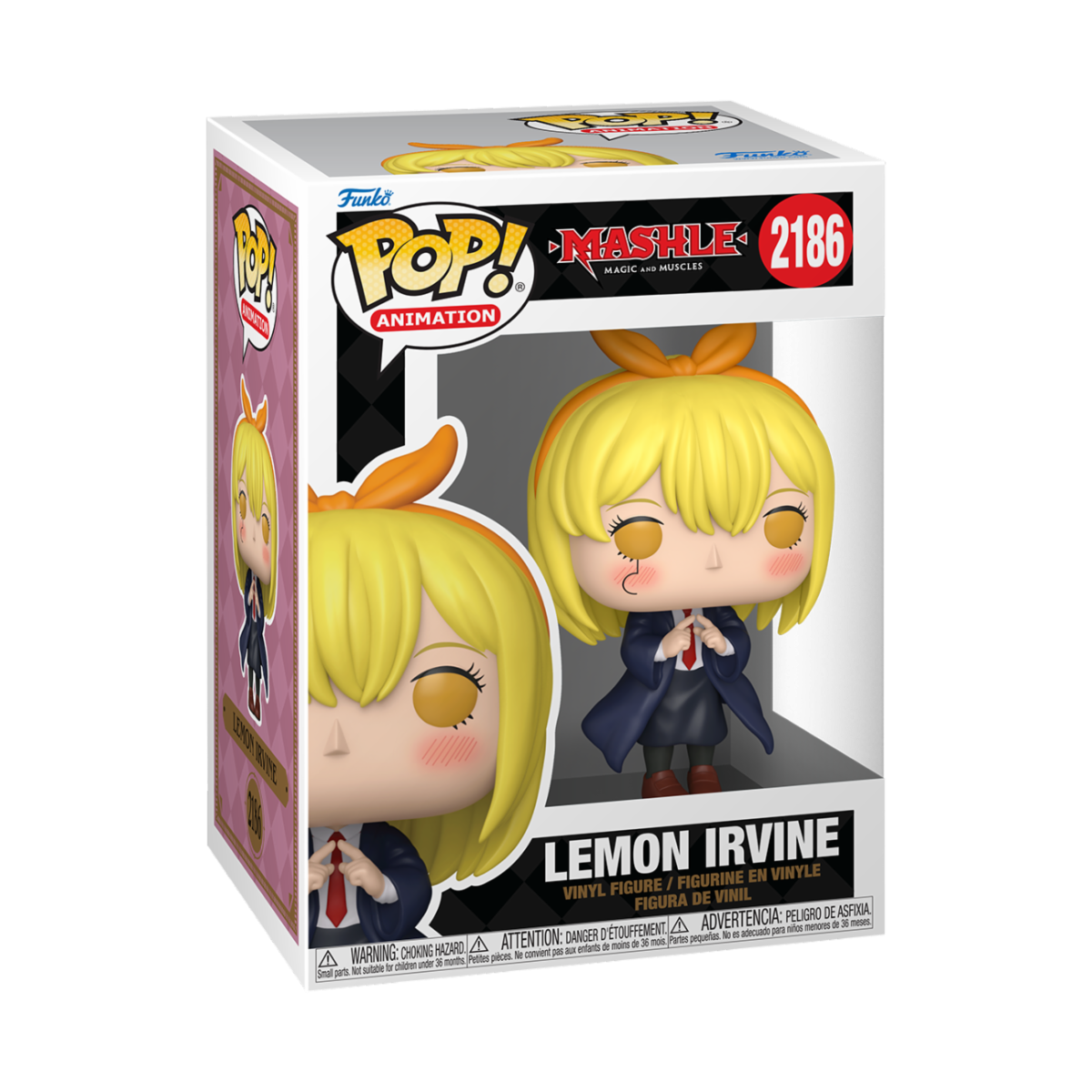 MASHLE S1 - POP FUNKO VINYL FIGURE 2186 LEMON IRVINE 9CM