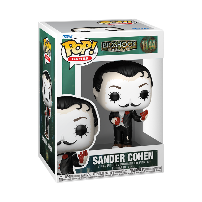 BIOSHOCK S3 - POP FUNKO VINYL FIGURE 1144 SANDER COHEN 9CM