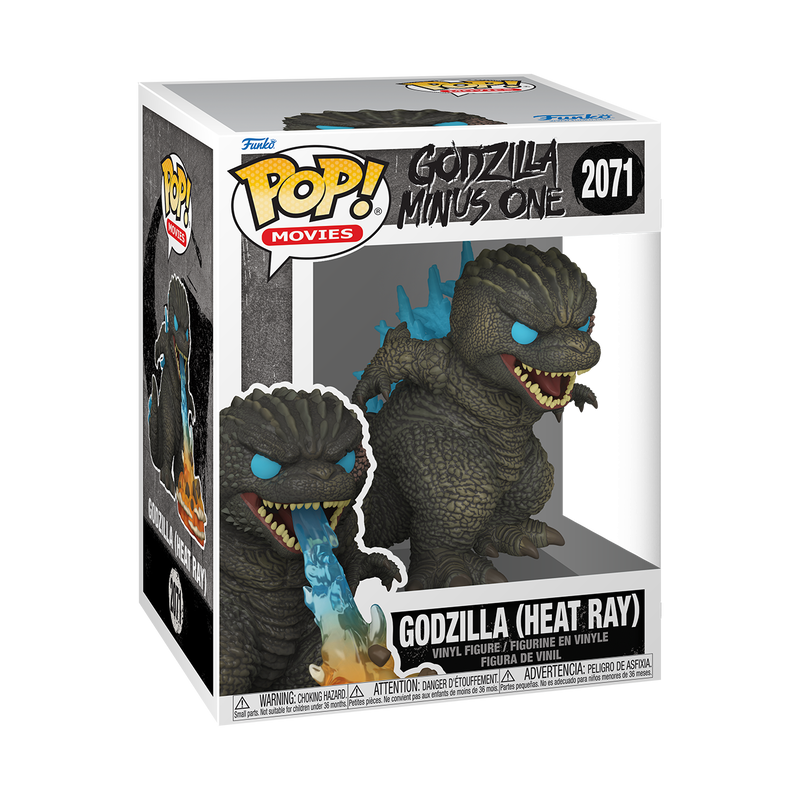 GODZILLA MINUS ONE - POP FUNKO PREMIUM VINYL FIGURE 2071 GODZILLA (HEAT RAY) 9CM