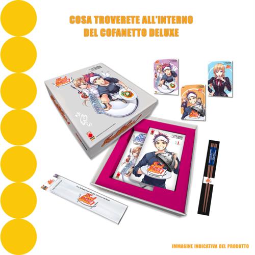 FOOD WARS - COFANETTO DELUXE (FOOD WARS 1 VARIANT + FOOD WARS 2 VARIANT + GADGET)