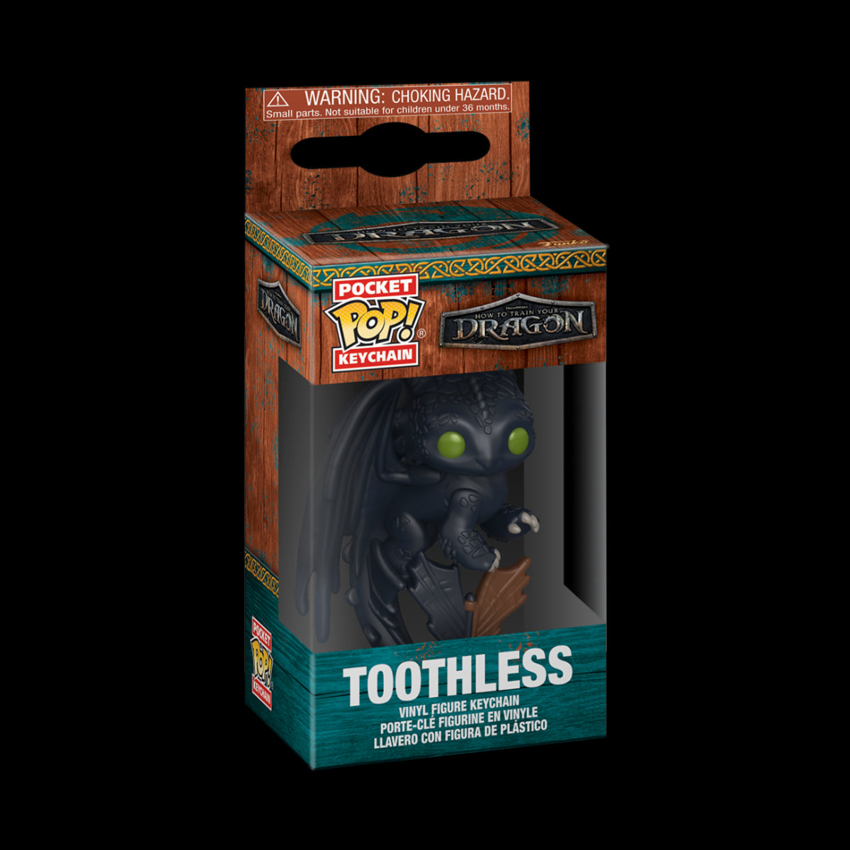 DISNEY: HOW TO TRAIN YOUR DRAGON - KEYCHAIN - TOOTHLESS 4CM