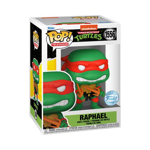 TEENAGE MUTANT NINJA TURTLES RETRO - POP FUNKO VINYL FIGURE 1556 RAPHAEL 9CM