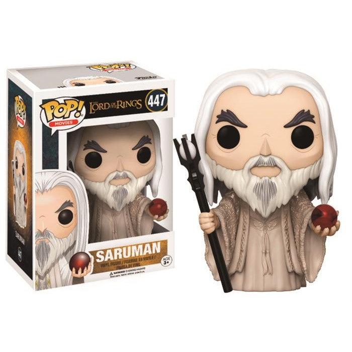 THE LORD OF THE RINGS - POP FUNKO VINYL FIGURE 447 SARUMAN
