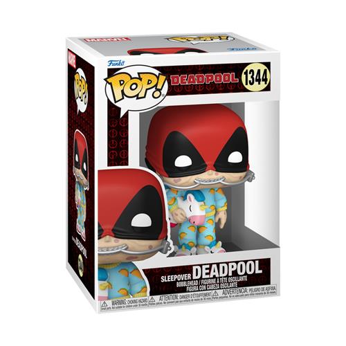 MARVEL: DEADPOOL - POP FUNKO VINYL FIGURE 1344 SLEEPOVER 9CM
