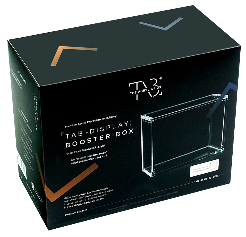 CABP0142 - ACRYLIC BOX PROTEZIONE - ONE PIECE BOX OP-01/02/03