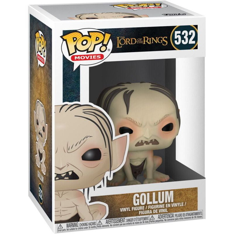 THE LORD OF THE RINGS - POP FUNKO VINYL FIGURE 532 GOLLUM 9CM - REGULAR