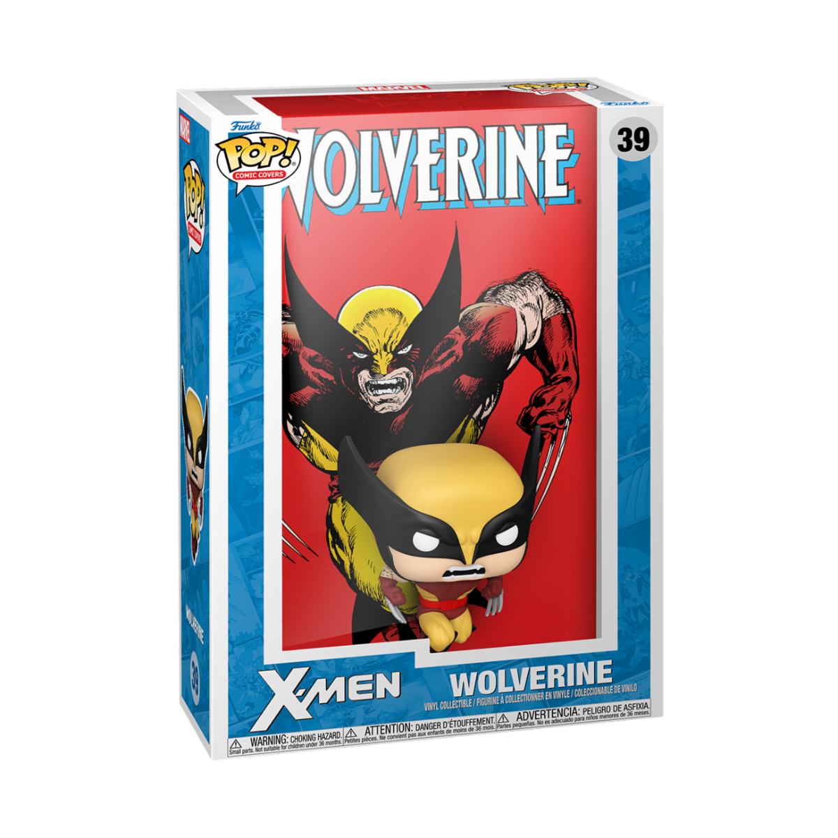 MARVEL: WOLVERINE - POP FUNKO COMIC COVER VINYL FIGURE 39 WOLVERINE #17 9CM