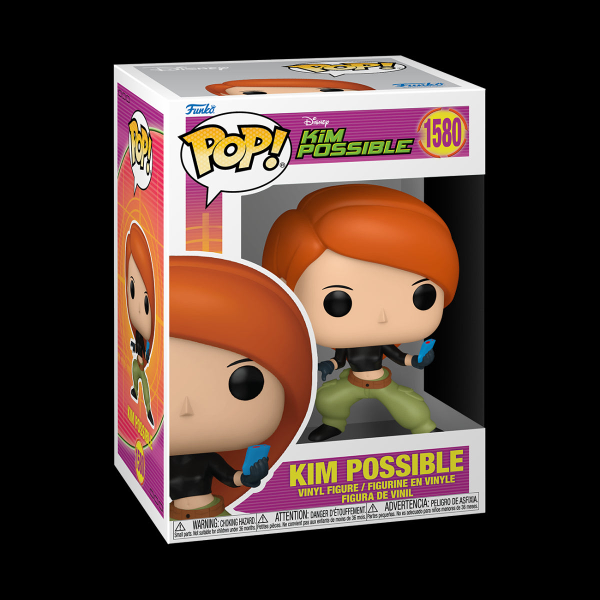KIM POSSIBLE - POP FUNKO VINYL FIGURE 1580 KIM 9CM