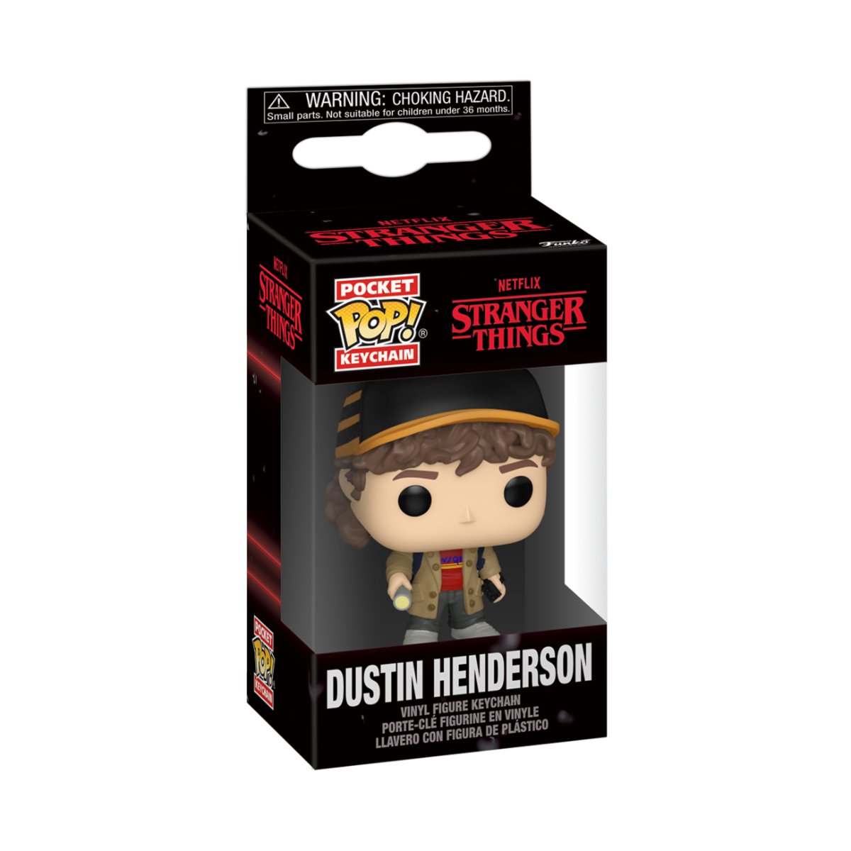 STRANGER THINGS - KEYCHAIN - DUSTIN HENDERSON 4CM