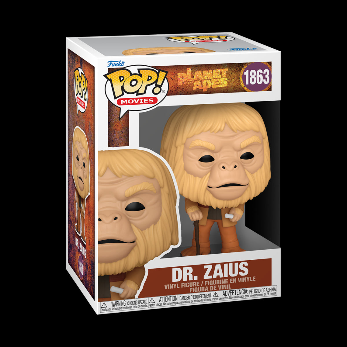 PLANET OF THE APES - POP FUNKO VINYL FIGURE 1863 DR ZAIUS 9CM