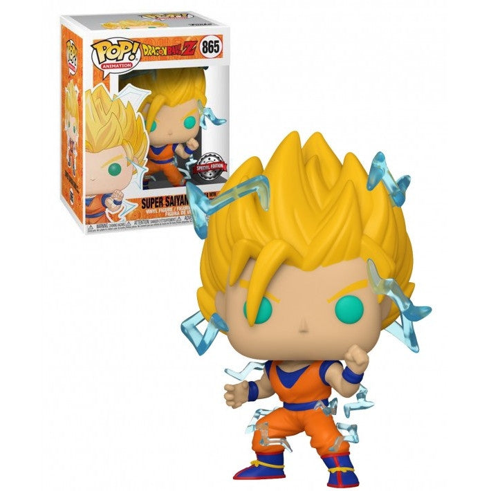 DRAGON BALL Z - POP FUNKO VINYL FIGURE 865 SS2 GOKU 9CM GA EXCL - REGULAR