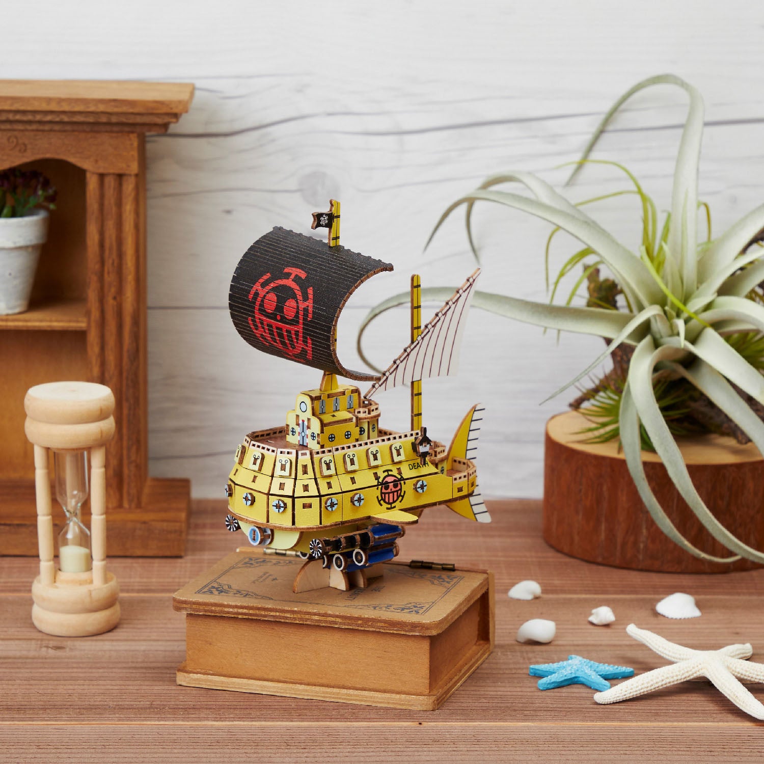 WB66001 - DIY PUZZLE BOAT - ONE PIECE - WA-GU-MI LAW'S SUBMARINE