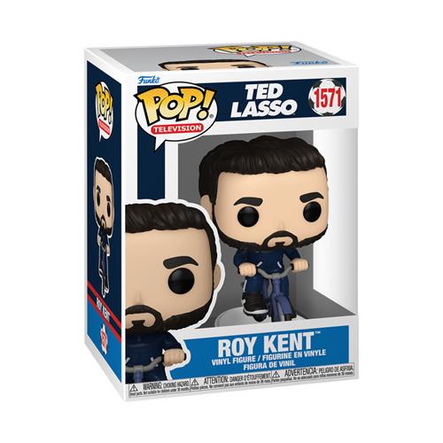 TED LASSO - POP FUNKO VINYL FIGURE 1571 ROY KENT ON BIKE 9CM