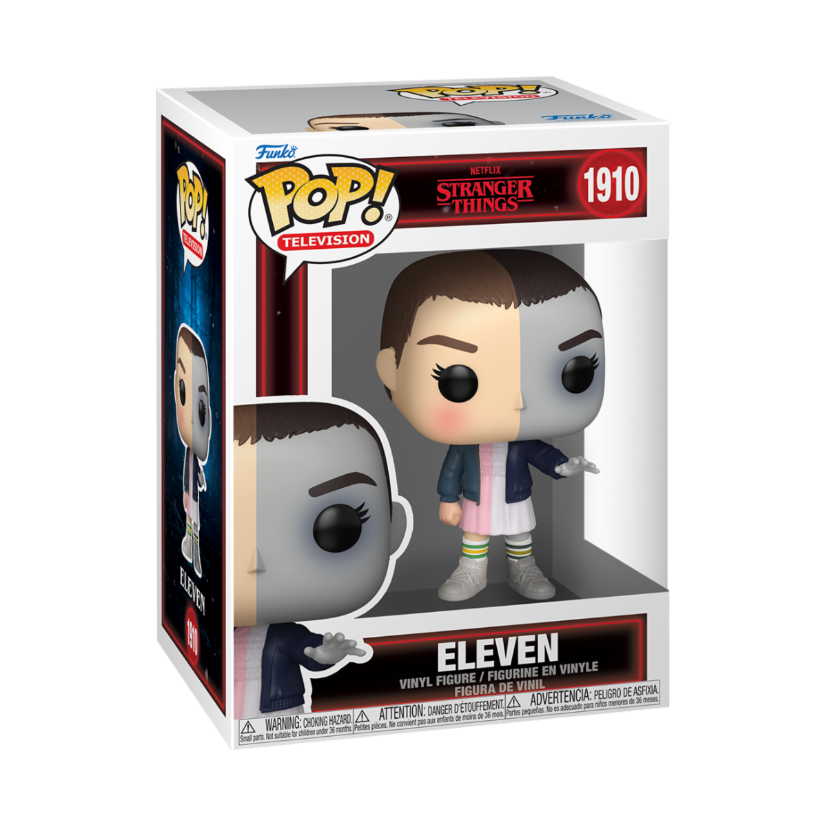 STRANGER THINGS S7 - POP FUNKO VINYL FIGURE 1910 ELEVEN (SPLIT) 9CM