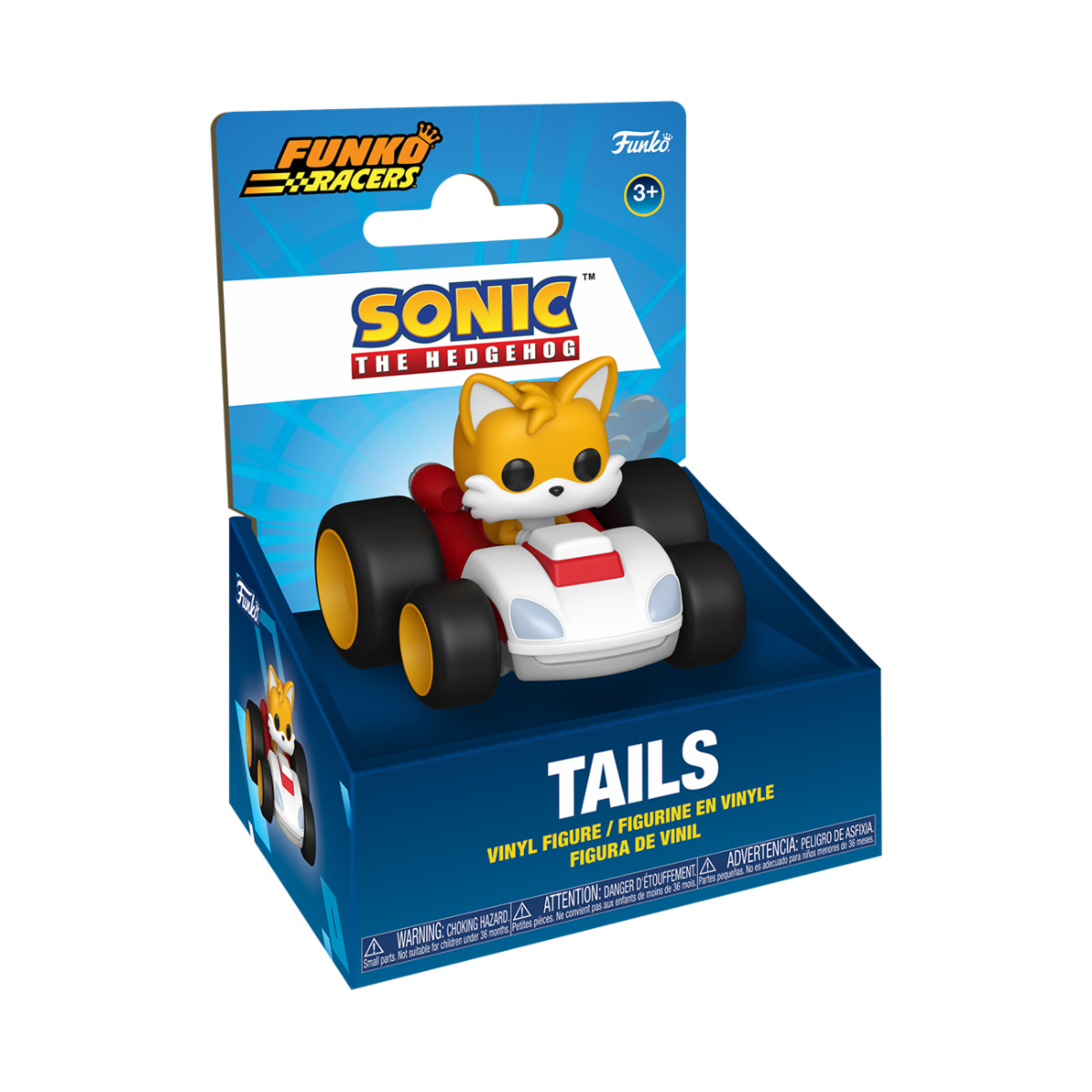 SONIC: THE HEDGEHOG - FUNKO RACERS VINYL FIGURE - TAILS