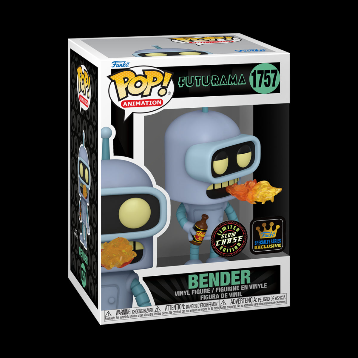 FUTURAMA - POP FUNKO VINYL FIGURE 1757 BENDER CHASE 9CM