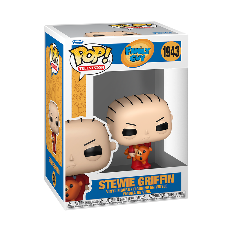 FAMILY GUY S3 - POP FUNKO VINYL FIGURE 1943 STEWIE GRIFFIN 9CM