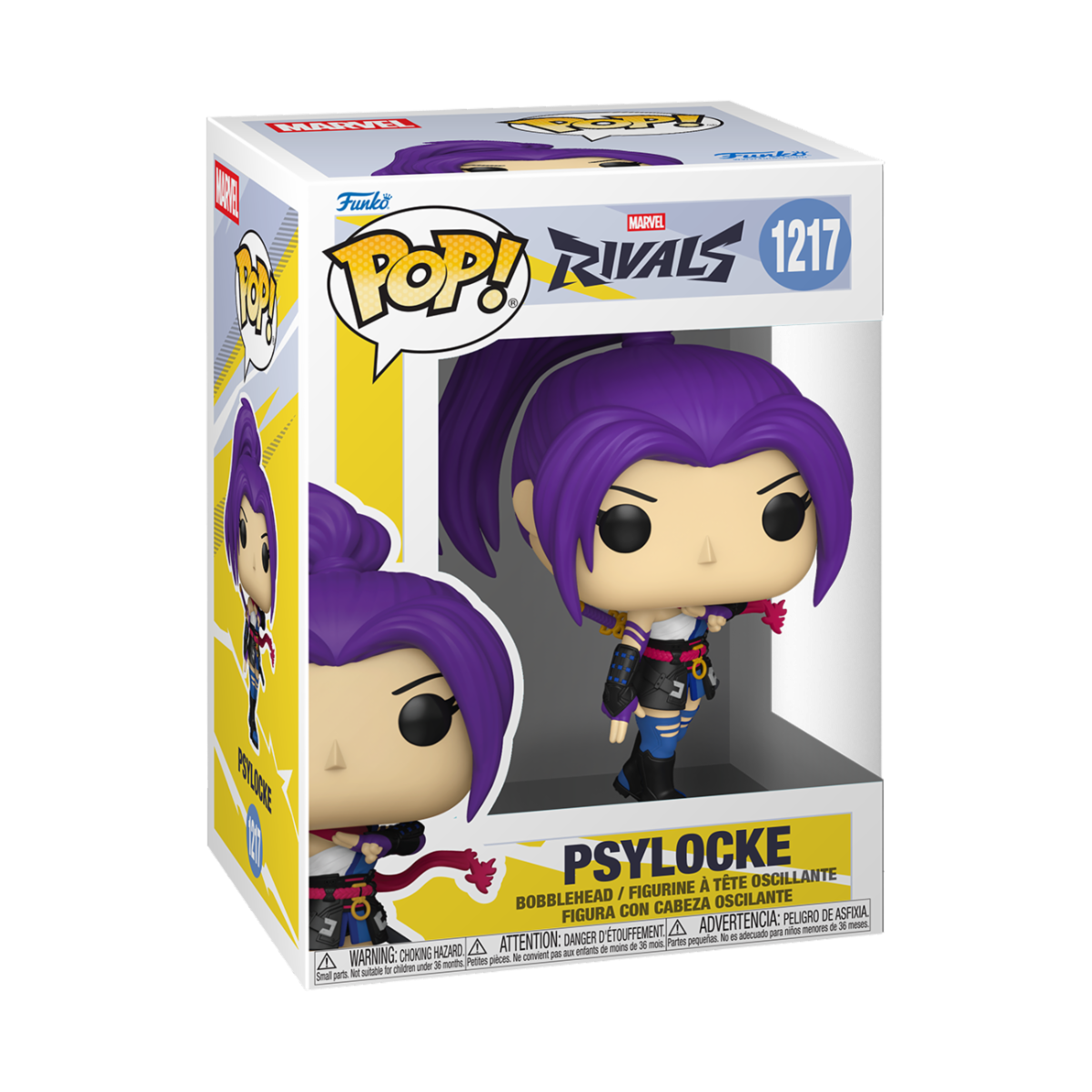 MARVEL RIVALS S3 - POP FUNKO VINYL FIGURE 1217 PSYLOCKE 9CM