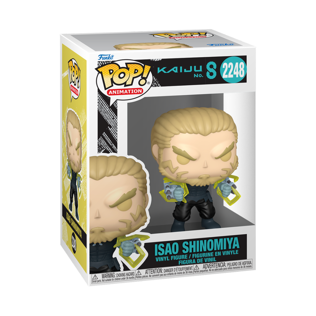 KAIJU NO8 - POP FUNKO VINYL FIGURE 2248 ISAO SHINOMIYA 9CM