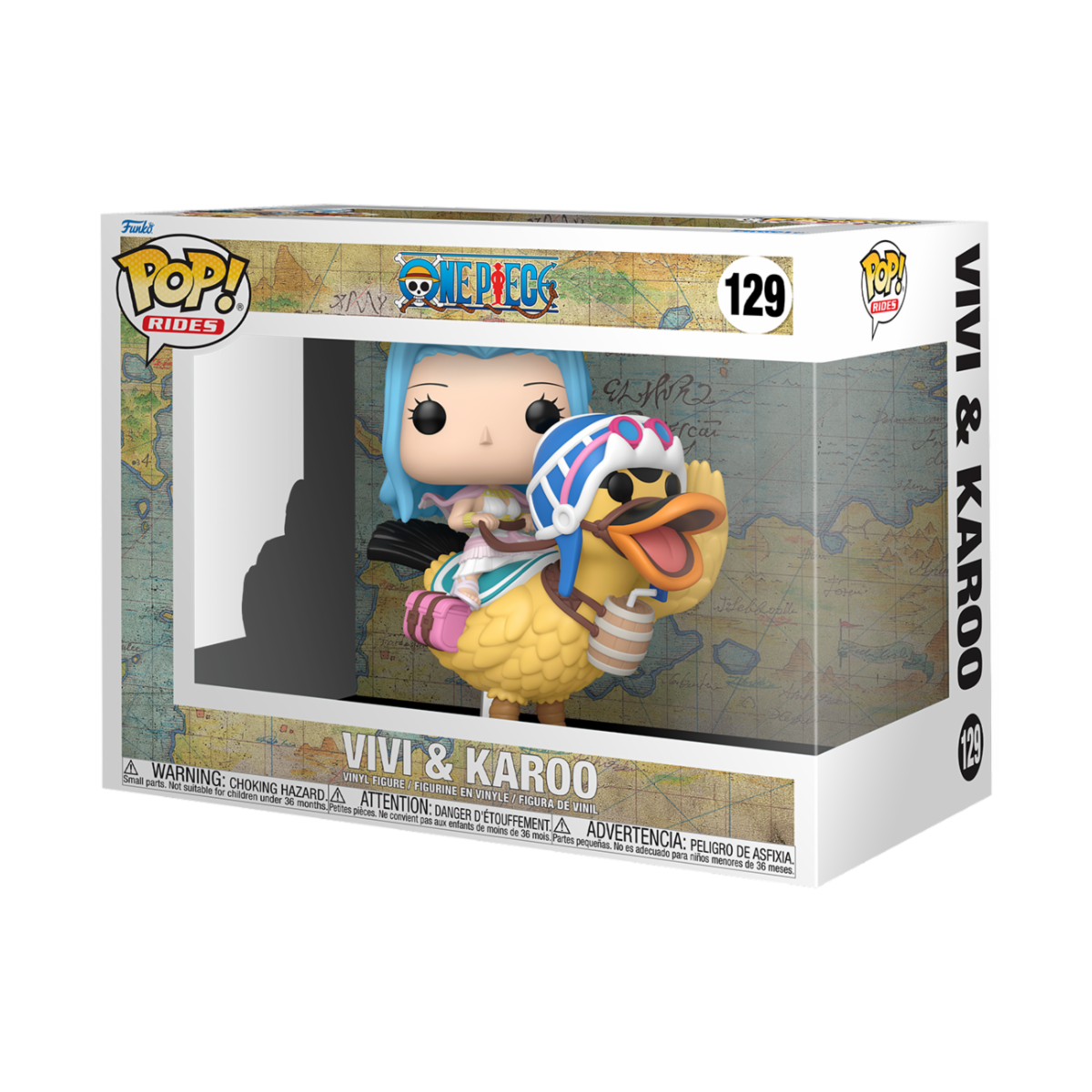 ONE PIECE - POP FUNKO RIDE VINYL FIGURE 129 VIVI & KAROO 15CM